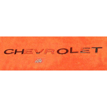 "CHEVROLET" Tailgate Plaque Letters 1967-72 Chevy Truck