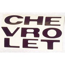 1969-1970 "CHEVROLET" Truck Grill Letter Replacement Decal Set