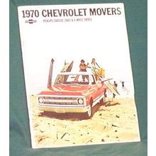 Sales Brochure 1967-1972 Chevy Truck or 1969-1970 Blazer (Each)