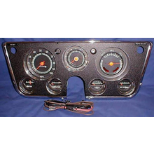 1969-72 Complete Dash Cluster W/ 5000 Tach and Vacuum Gauge - Chevy/GMC Truck