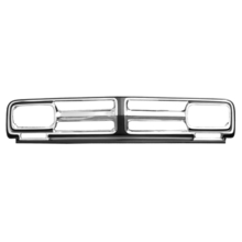 1971-1972 GMC Truck Chrome Grill w/ Black Painted Detail (Reproduction)